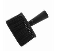 Aumotop Brosse à Cheveux, Brosse à Poussière pour le Cou Respectueuse de la Peau pour un Nettoyage Facile des Cheveux, Parfaite les Barbiers et les Stylistes, Poignée Ergonomique Facile Saisir (Noire)