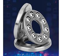 Aumotop Butée à Billes Axiale D'avion 51200, Forte capacité Portante, Faible Bruit pour L'installation D'équipement, Accessoire Industriel