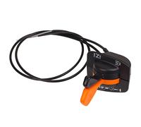 Aumotop Câble de Starter D'accélérateur, Poignée de Commande Haute Performance pour 125 135 145 155C 190C, Métal + ABS