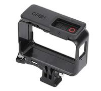 Aumotop Cadre de Protection Léger en ABS pour One R, Housse de Caméra Sport Résistante aux Chocs, Accessoire Caméra Mouvement Portable pour Voyage, Noir, 1 unité