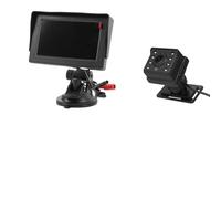 Aumotop Caméra de Voiture pour bébé Orientée vers L'arrière 1080P avec Grand Angle de Vue, Vision Nocturne pour la sécurité des Nourrissons (Caméra avec 8 lumières)