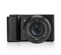 Aumotop Caméra Numérique 5K, Caméscope Vidéo Numérique WiFi 64MP CamCromder de 3,2 Pouces Flip Touch Screen 12x Optical Zoom Auto Manual Focus with Beauty Mode, 15 Filtres pour la (Noir)