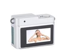 Aumotop Caméra Porte-clés 1080P, Carte Mémoire Compacte Portable de 32 Go avec Flash LED pour Les Voyageurs en Plein Air (Verte)