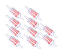 Aumotop Clapet Anti-retour Haute Performance 1 Voie Clapet Anti-retour D'arrêt D'eau pour Aquarium, Aliments et Boissons, équipement Médical, Industrie Chimique 10 Pièces 4 Mm PP Pompe à Air