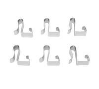 Aumotop Clips de Gouttière pour Lumière Extérieure, 50 Pièces, pour Maintenir les Lumières Féeriques, Espacement Optimal un Look Professionnel (L)