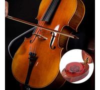 Aumotop Colophane pour Violoncelle et Alto à Haute viscosité dans un étui en Bois pour une qualité Sonore et une clarté Supérieures (boîte ovale)