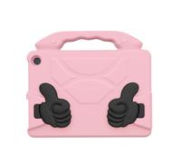 Aumotop Coque de Tablette Antichoc avec Poignée Rotative (Pink)