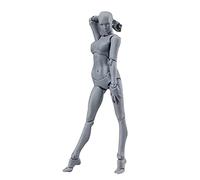 Aumotop Corps de Figurine d'action Personnalisable en PVC avec Support pour Dessin, Croquis, Décoration de Bureau (Gris #14)