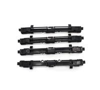 Aumotop Couverture de Barres de Toit Voiture Remplacement Durable pour H Zafira B 4 PCS Support Barres Toit pour H (01.2004-05.2014) Matériau ABS Noir