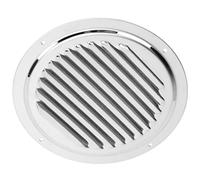 Aumotop Couverture Marine de Grille de Persienne D'aération D'Acier Inoxydable pour la Ventilation Cabine Bateau Yacht, Acier Inoxydable 304 (Aumotopq81ika7rte-12)