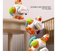 Aumotop Cube d'activité Sensorielle éducative, Cube occupé pour Les Tout-Petits, Les Garçons et Filles pour Développer L'intelligence, la Reconnaissance des Couleurs, Matériau ABS