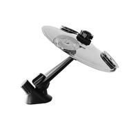 Aumotop Cymbale de Voiture avec Bras Réglable pour Aération | Acier inoxydable, Installation facile, S\'adapte à la plupart des véhicules, Portable, Léger