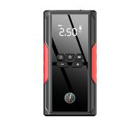 Aumotop Démarreur électrique Portatif de Saut de Gonfleur Pneu avec Le Compresseur d'air pour la Lumière Secours Moto (1)