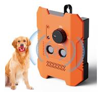 Aumotop Dispositif Anti-aboiement Ultrasonique Portable pour Chien - 3 Modes Réglables - Outil de Dissuasion des Aboiements Chien Rechargeable [Charge Rapide, Longue durée] pour Bouchon D'aboiement