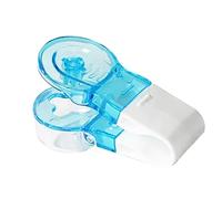 Aumotop Dissolvant de Pilule Portable, Distributeur de Comprimés Dissolvant Médicament Durable Outil d'assistance d'ouverture Blister Médicaments Transparent pour les Personnes âgées