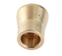 Aumotop Distributeur de Réfrigérant en Laiton, Séparateur de Liquide épais et Durable pour Systèmes Réfrigération Climatisation, 5 Trous, Entrée 12.8mm