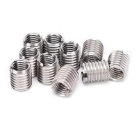 Aumotop Écrou D'insertion, Manchon D'écrou de Réparation de Filetage, Outil de Conversion Réducteur en Acier Inoxydable M8 X 1,25 à M10 X 1,5