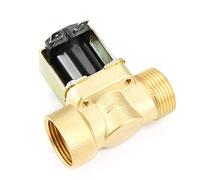 Aumotop Électrovanne électrique D'entrée d'eau en Laiton avec Fonction D'ouverture/Fermeture de Vanne pour Système d'alimentation en Eau