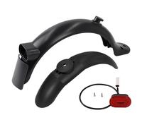 Aumotop Ensemble de Garde-boue Avant et Arrière pour Scooter électrique avec Feu Arrière Lumineux pour M365 Pro2 - Matériau ABS/PC Robuste - Accessoire Nécessaire Facile à Installer les Jours de