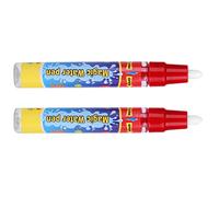 Aumotop Ensemble de Stylos à Eau pour bébé, 2 Pièces, Stylos à Dessin Magiques écologiques pour Enfants, activité de Peinture Amusante sur Tapis D'eau et Livre