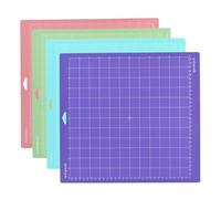 Aumotop Ensemble de Tapis de Découpe Auto-cicatrisants, Tapis Remplacement 4,5 X 6,5 Pouces avec Surface Collante pour Machine Traceur Cameo, Amateurs D'artisanat et Designers (4 pièces 12x12 Pouces)