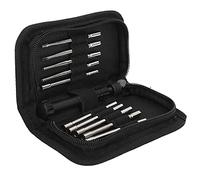 Aumotop Ensemble D'outils de Réglage du Carburateur Kit de Tournevis Carburateur Durable pour Souffleur Feuilles Tronçonneuse Taille-Bordures Entretien du Moteur à 2 Cycles avec étui Transport