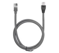 Aumotop Extension de Câble Ethernet Satellite Rectangulaire Portable Haute Vitesse pour Mini Satellite Rectangulaire Gris Accessoires de Câble Extérieur étanches (2 m / 7 Pieds)