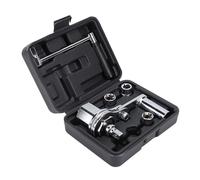 Aumotop Extracteur D'écrou de Roue Multiplicateur de Torsion avec Rapport Vitesse 1:16 pour Un Changement Facile des Pneus Voiture, clé à écrou Roue pour Ajustement Universel, Acier allié au Chrome