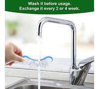 Aumotop Filtres de Fontaine à Eau pour Chat Filtre de Remplacement à Charbon Actif Haute densité en Coquille Noix Coco pour Fontaine Animaux Compagnie, Paquet 8 Eau Transparente Chat 61 OZ / 1,8 L,