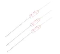 Aumotop Fusible Thermique à Coque Métallique Fiable, Coupure de Fusible 250VAC 10A, Température TF 72-250 ℃ pour Appareils électroménagers, 10 Pièces (77)