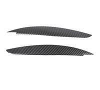 Aumotop Garniture de Sourcil de Phare Couvercle Phare Avant élégant pour Série 1 E81 E82 E87 E88 2006-2013, 2 Pièces Garde Toujours Votre Voiture Charmante et Protégée pour les Passionnés Voiture