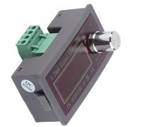 Aumotop Générateur de Signal 4-20 MA Double Signal pour le Réglage du Courant et de la Tension, Affichage LED Clair pour le Réglage la Vanne, Contrôle L'onduleur, les Professionnels, Matériau ABS