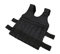 Aumotop Gilet lesté Réglable aux épaules Confortables, capacité de Charge de 20 Kg, Conçu avec un élargissement des épaules pour la Forme Physique, la Perte de Poids, le Gilet