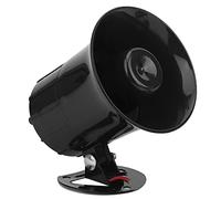 Aumotop Haut-Parleur de Klaxon de Voiture, Sirène D'avertissement électronique Durable, pour Véhicule et Moto, Matériau ABS