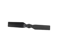 Aumotop Hélice de Queue D'Hélicoptère de Remplacement, Lame Rotor Légère en Plastique qualité Supérieure pour Hélicoptère Fly Wing FW200 RC 75mm 1 unité