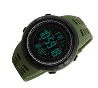 Aumotop Hommes Compte à Rebours Double Temps Montres de Sport Numériques avec Alarme pour Courir 50M étanche (#4)