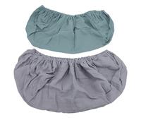 Aumotop Housse de Matelas à Langer Respirante 2 Pièces, Draps de Matelas à Langer Grande Taille, Adaptés aux Nouveau-nés et aux Bébés, Choix Cadeau pour les Fêtes Prénatales, Noël (Vert Gris)
