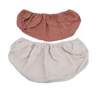 Aumotop Housse de Matelas à Langer Respirante 2 Pièces, Draps de Matelas à Langer Grande Taille, Adaptés aux Nouveau-nés et aux Bébés, Choix Cadeau pour les Fêtes Prénatales, Noël (Café Abricot)