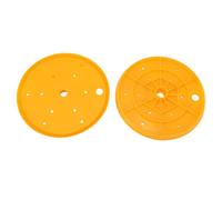 Aumotop Insert de Pot de Fleur Rond Réutilisable, Insert Pot Fleur Efficace avec Trous Drainage pour des Racines Saines, Idéal pour la Maison et Le Jardin, 2 Pièces (10 Pouces)
