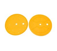 Aumotop Insert de Pot de Fleur Rond Réutilisable, Insert Pot Fleur Efficace avec Trous Drainage pour des Racines Saines, Idéal pour la Maison et Le Jardin, 2 Pièces (13 Pouces)