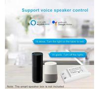 Aumotop Interrupteur Intelligent WiFi, TéléCommande, Dispositif Marche/arrêt, Double Mode, Commande Vocale, Minuterie, pour Appareils électriques (10 pièces)