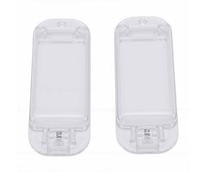 Aumotop Interrupteur Protecteur de Couverture, Conception Sécurisée pour | Couvercle transparent, Économie d\'énergie, Convient aux interrupteurs standards
