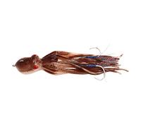 Aumotop Jigs de Calmar de Simulation Réaliste 250g avec 10 Comprimés d'encre pour la Pêche en Eau Salée, Leurres Poulpe pour Les Aventures en Haute Mer