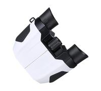 Aumotop Jumelles Compactes pour Enfants avec Image Claire pour Enfants Jumelles Débutants avec Grossissement 10X Observation des Oiseaux, Apprentissage, Camping, Voyages en Voiture (Blanche)