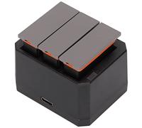 Aumotop Kit de Batterie Rechargeable pour DJI Action | Compatible avec plusieurs chargeurs USB, performances durables, protection contre les surcharges, voyants d\'état de charge