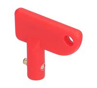 Aumotop Kit de Clés D'isolateur de Batterie Voiture ABS, Accessoire clé Commutateur Batterie Antirouille pour Véhicule Bateau Camion, clé Commutateur Coupure Compacte pour Voitures Camping-cars, 4