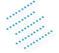 Aumotop Kit de Condensateurs en Céramique Compacts 1000 V, 50 Condensateurs à Disque Haute fiabilité 0,1 UF pour les Amateurs D'électronique