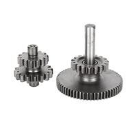 Aumotop Kit D'engrenages de Démarrage de Moteur en Acier Inoxydable pour Quad ATV 150 200 250 CG125 CG200 CG250, Remplacement Parfait pour Meilleures Performances.