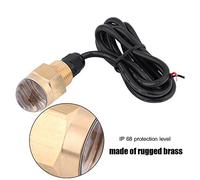 Aumotop Lampe sous-Marine LED Bleue en Verre et Laiton pour Bateau Marin, pour Les Fêtes sur Quai, la Plongée, la Natation et Les Croisières Nocturnes