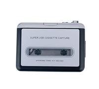 Aumotop Lecteur de Cassette USB avec Design Portable | Convertissez d\'anciennes cassettes en MP3, léger, sortie AUX 3,5 mm, plug and play